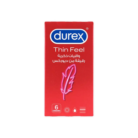 Durex Condom Feel Thin 6 Pcs