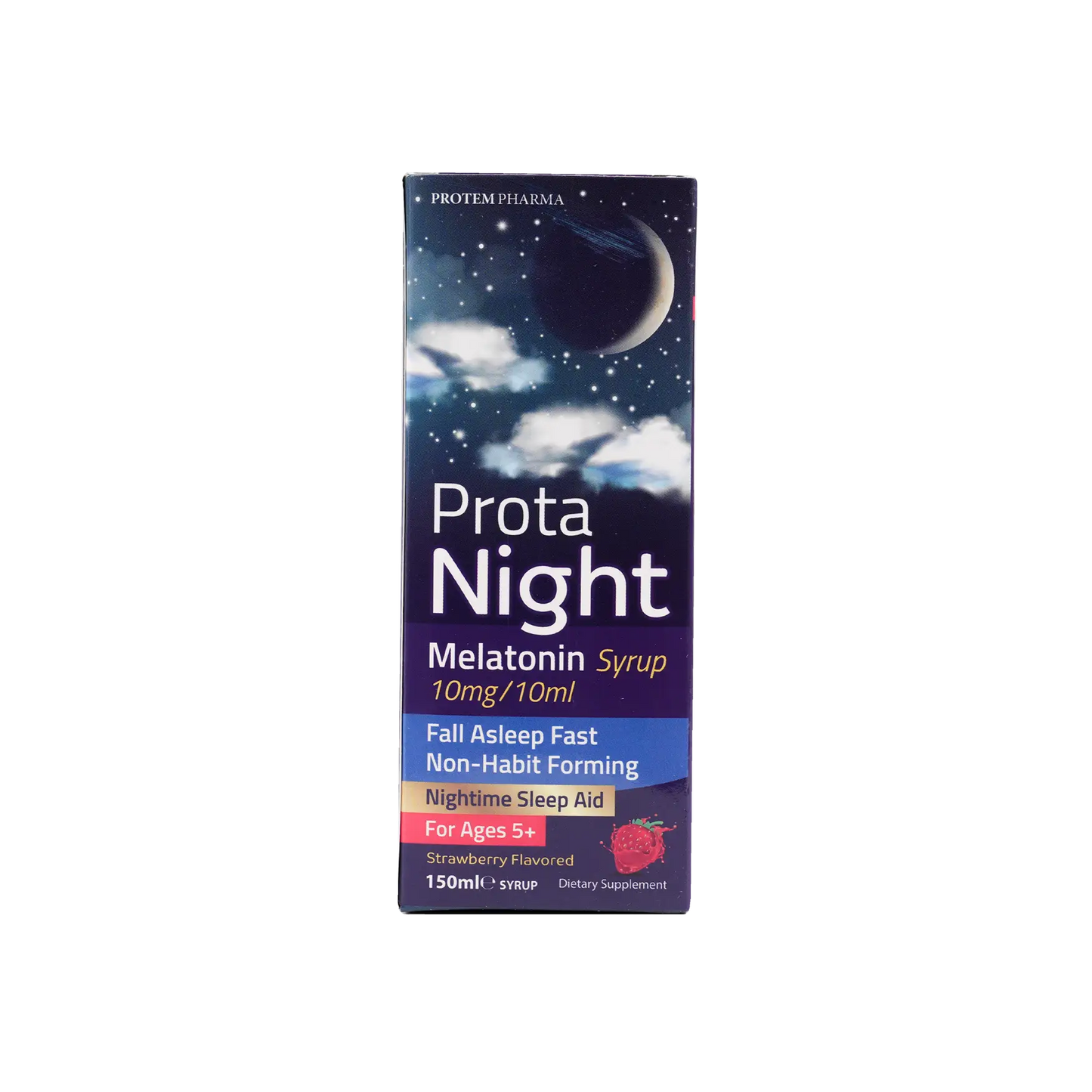 Protem Pharma Prota Night Melatonin Syrup 10mg/10ml 150ml