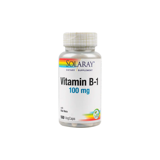 Solaray Vitamin B-1 100Mg 100 Vegcaps