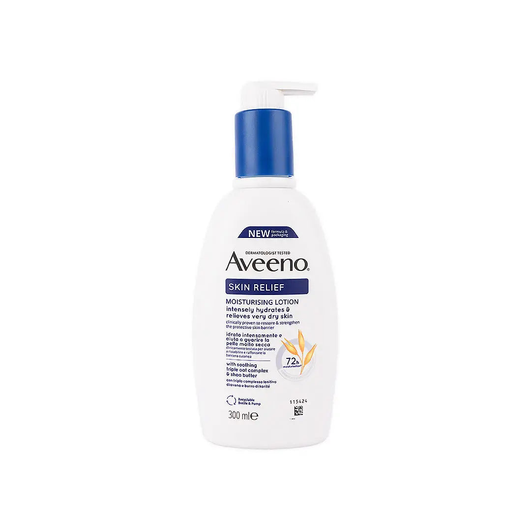AVEENO SKIN RELIEF NOURISHING LOTION 300ML-UNSCENTED
