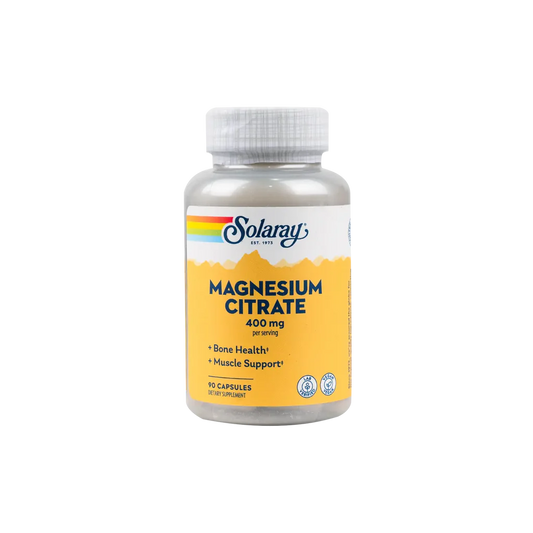 Solaray Magnesium Citrate 400Mg 90 Caps