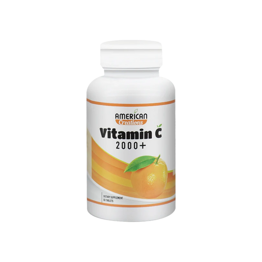 American Creations Vitamin C 2000 Tabs 60'S for increasing immunity