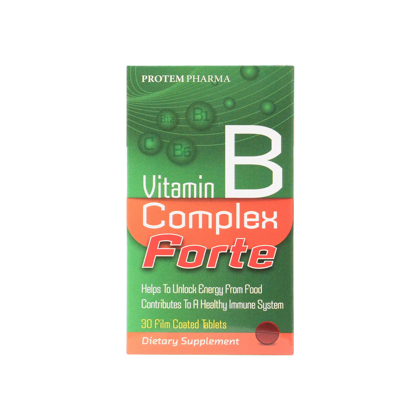 Protem Pharma Vit B Complex Forte 30Tab