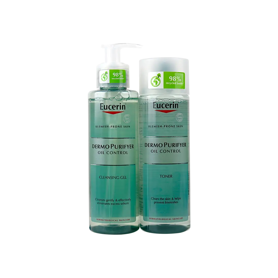 Eucerin Dermo Purifyer Cleansing Gel+Toner Set