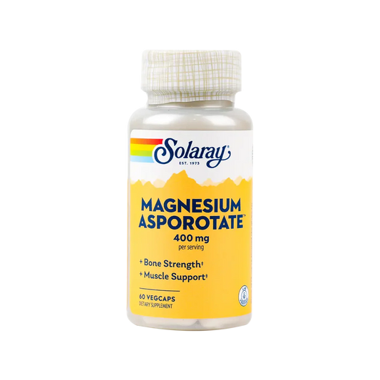 Solaray Magnesium Asporotate 400mg 60vegcap