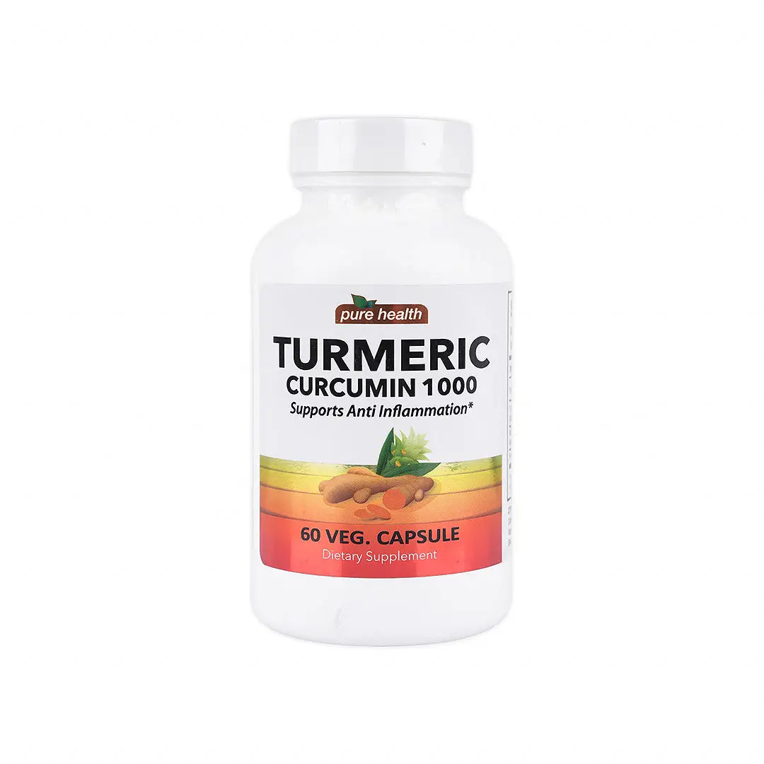 Pure Health Turmeric Curcumin 1000 60 Veg Capsules