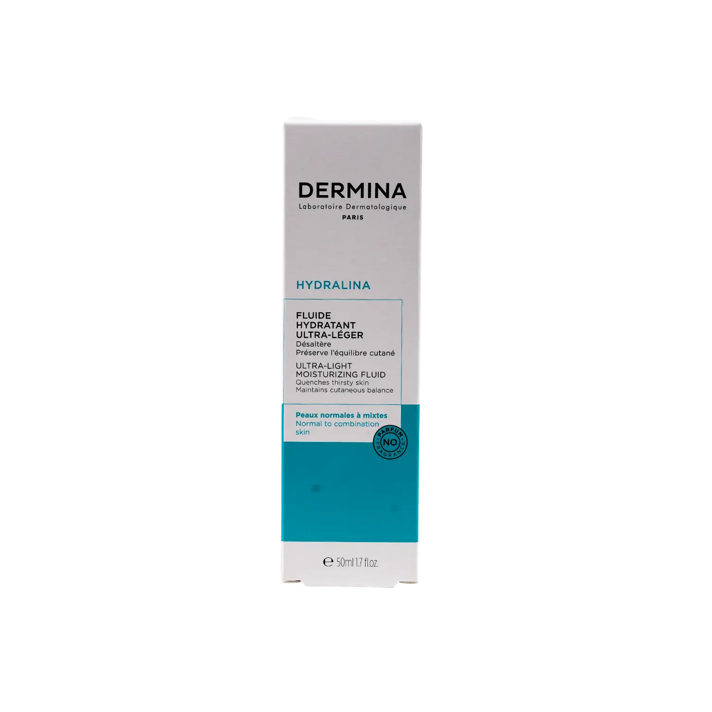 Dermina Hydralina Ultra-Light Moisturizing Fluid 50ml