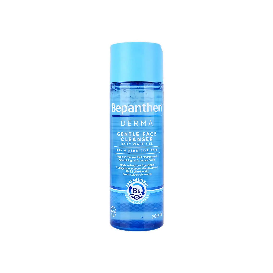 Bepanthen Derma Gentle Face Cleanser Daily Wash Gel 200Ml