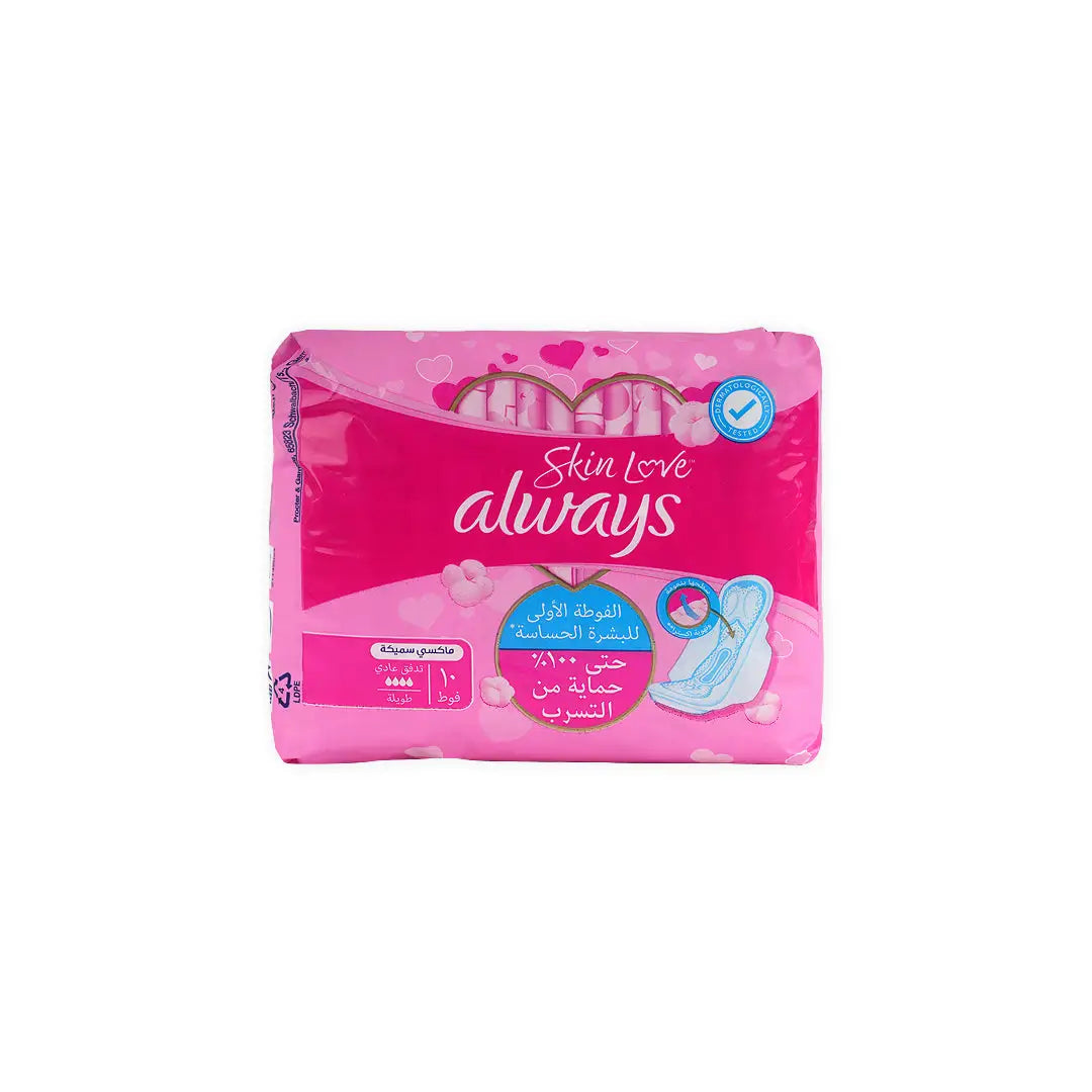 Always Skin Love Maxi Thick L 10 Pads