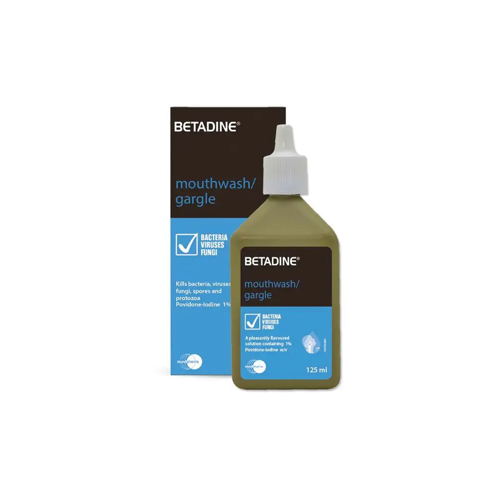 Betadine Gargle & Mouthwash 125Ml