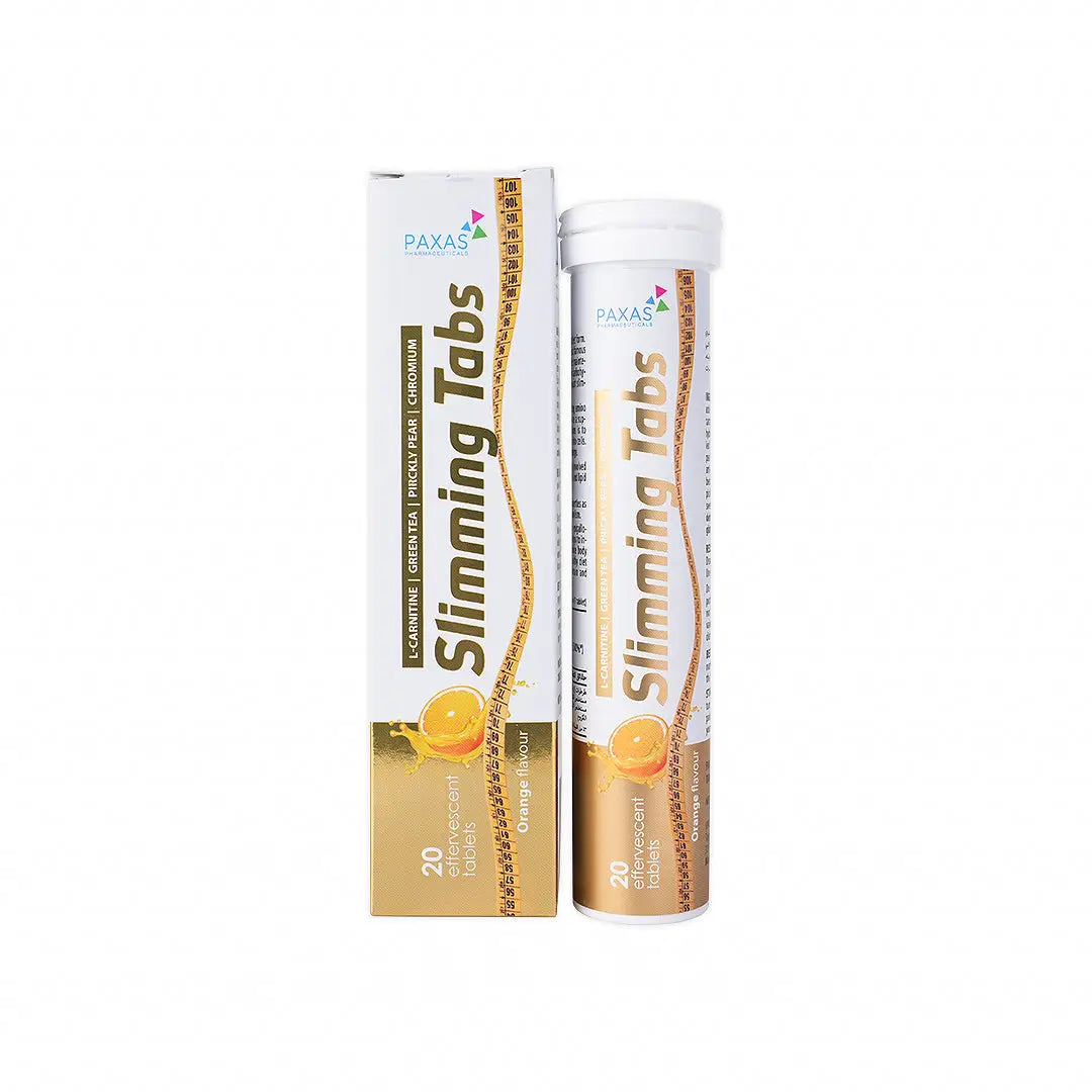 Paxas Slimming 20 Effe Tablets-Orange Flavour