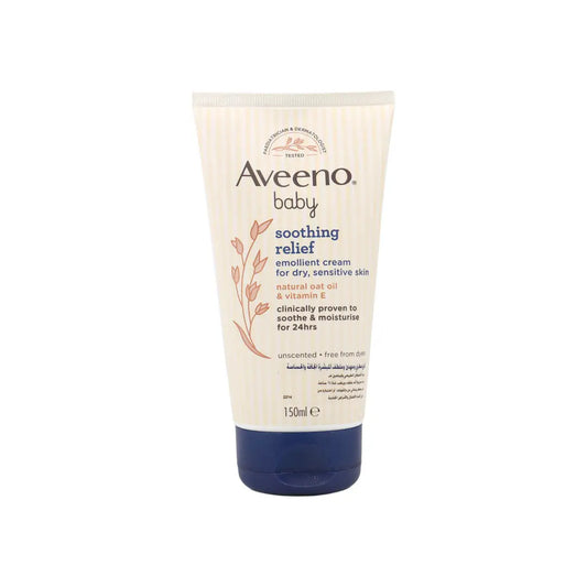 Aveeno Baby Soothing Relief Emollient Cream 150Ml
