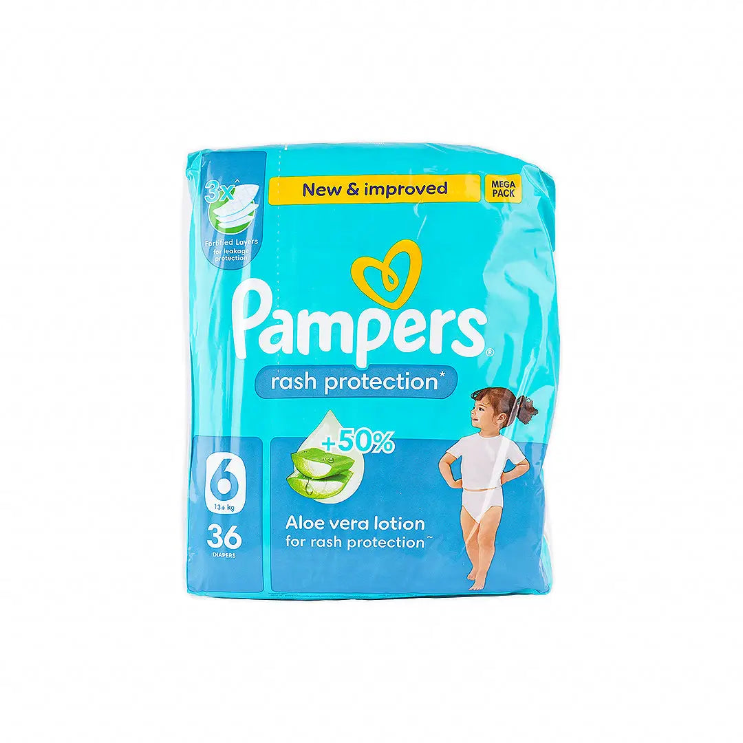 Pampers Baby-Dry No.6 (13+Kg) 36Pcs