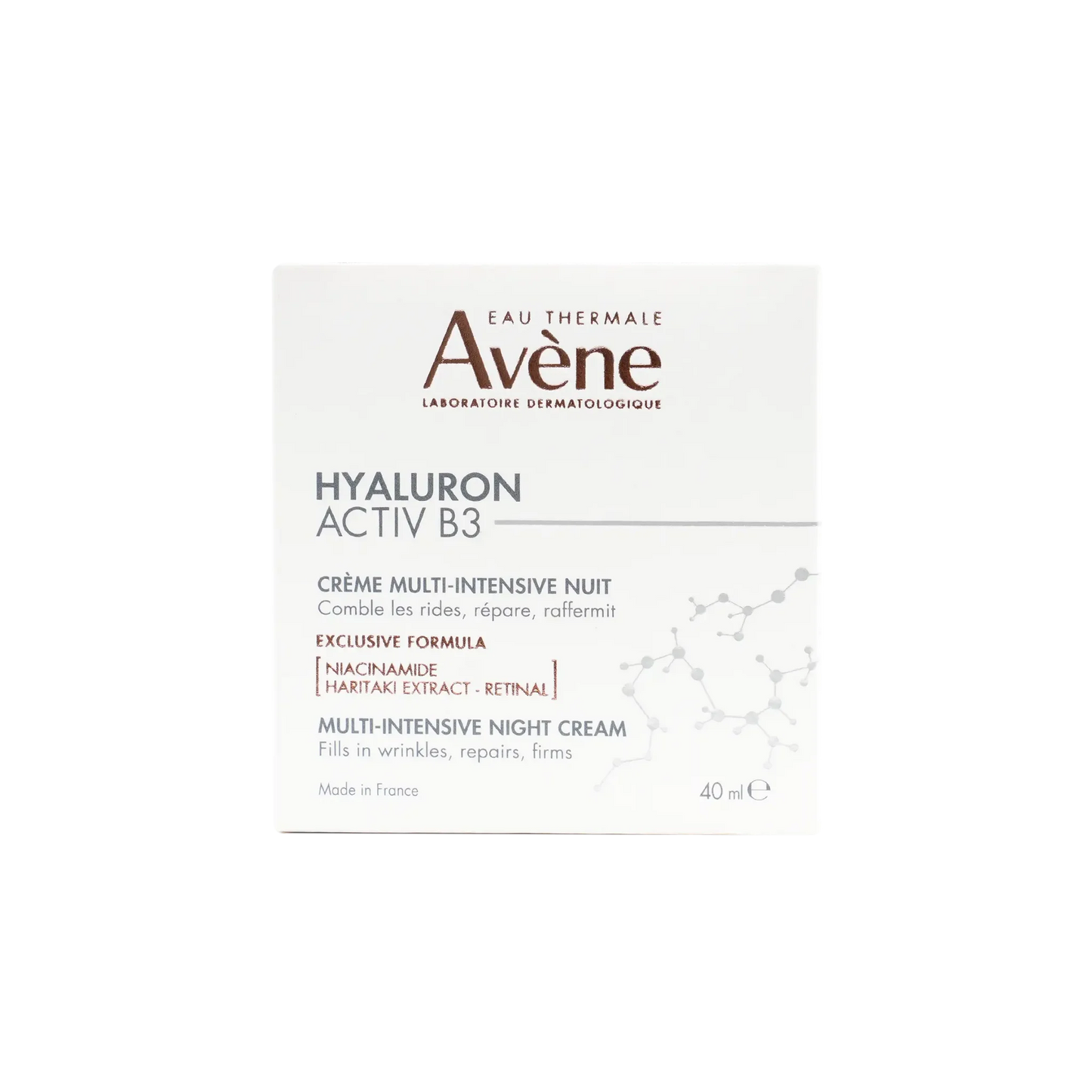 Avene Hyaluron Activ B3 Multi-Intensive Night Cream 40ml
