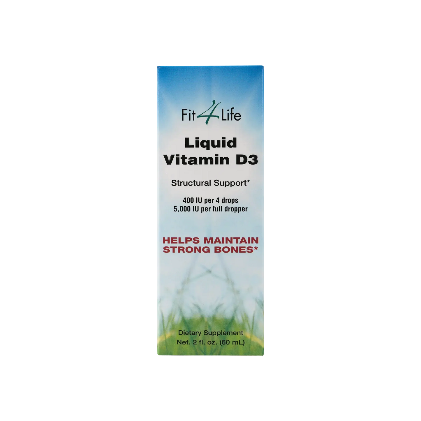Fit 4 Life Vitamin D3 Liquid 60Ml