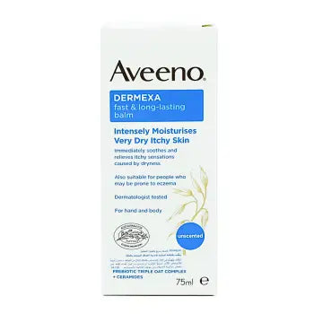 Aveeno Dermexa Fast & Long Lasting Balm 75Ml