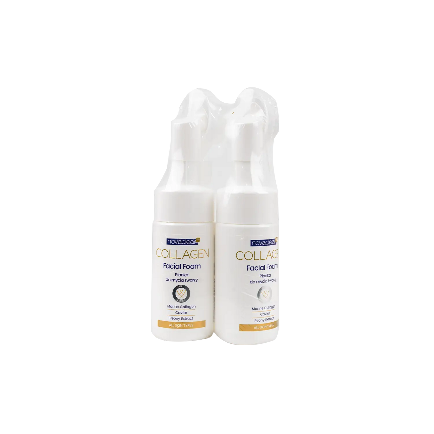 Novaclear Collagen Facial Foam 100ml 2 pcs