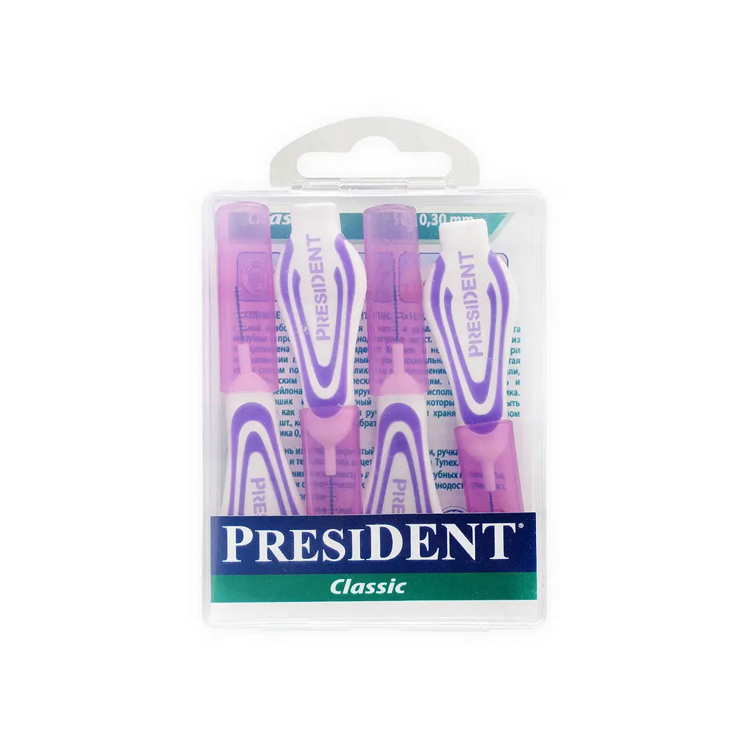 President Classic Interdental Brush S 4pcs
