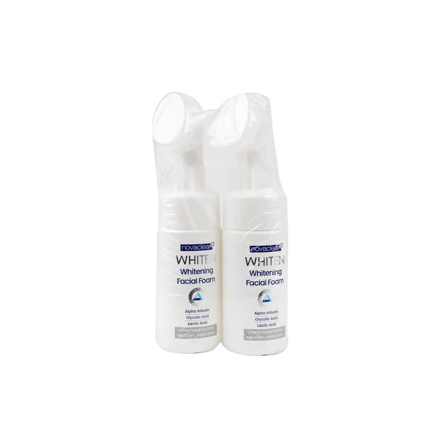 Novaclear Whitening Facial Foam 100ml 2 pcs