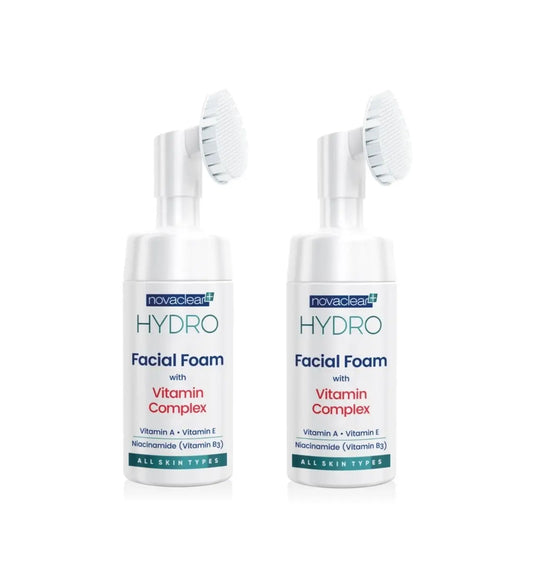 Novaclear Hydro Facial Foam With Vit Complex 100ml 2 pcs