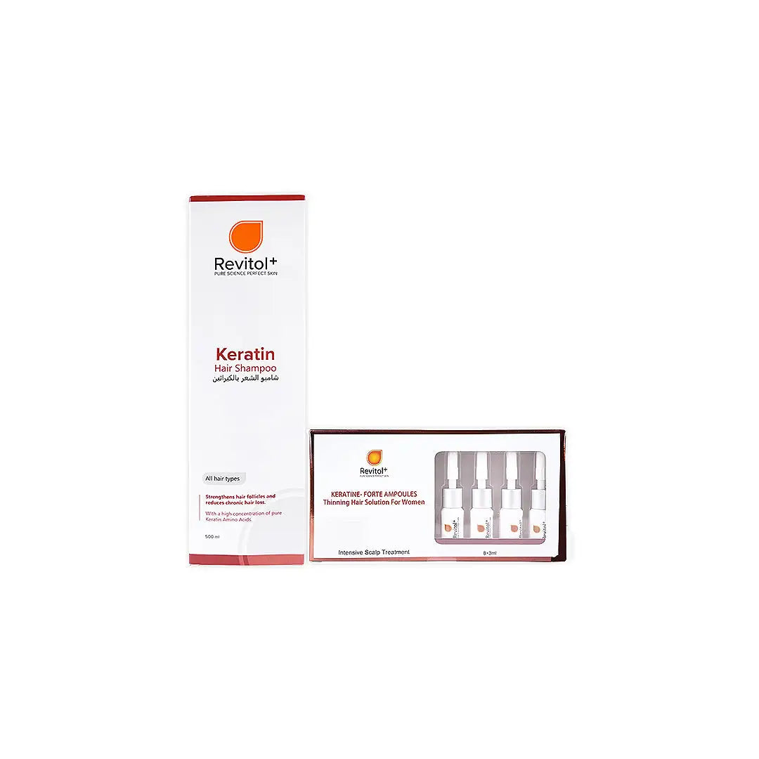 Revitol Keratin Ampoule + Shampoo Set