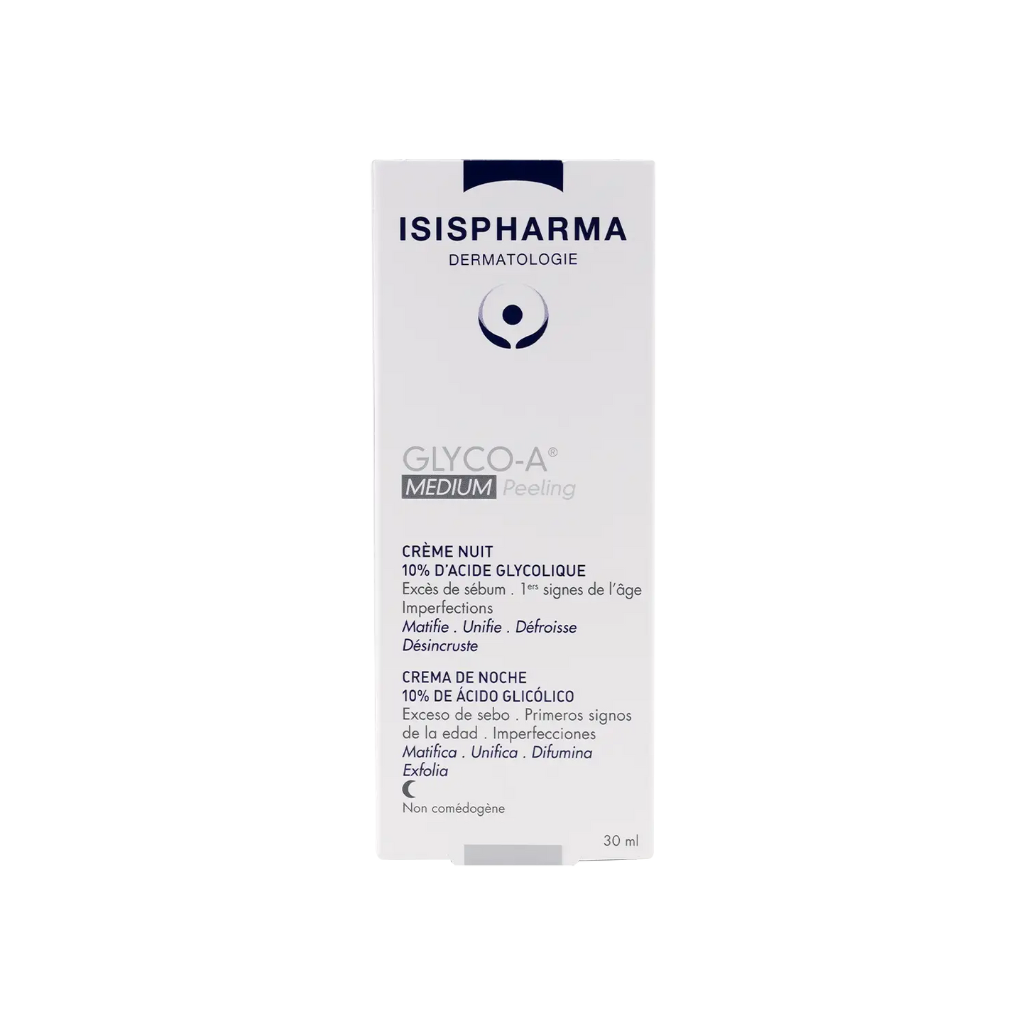 ISIS Pharma Glyco-A Medium Peeling 10% Night Cream 30ml