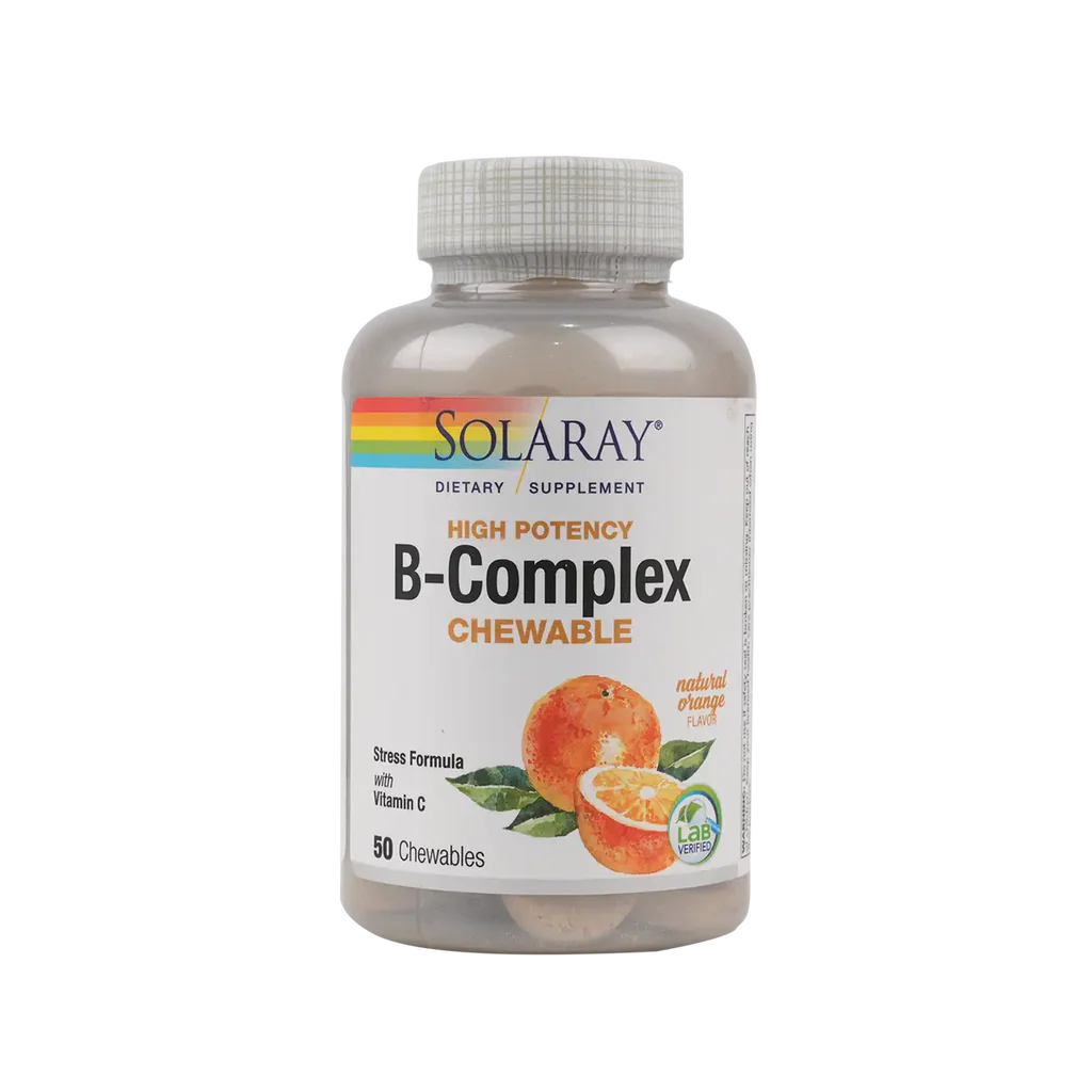 Solaray B-Complex 250Mg 50 Chewables
