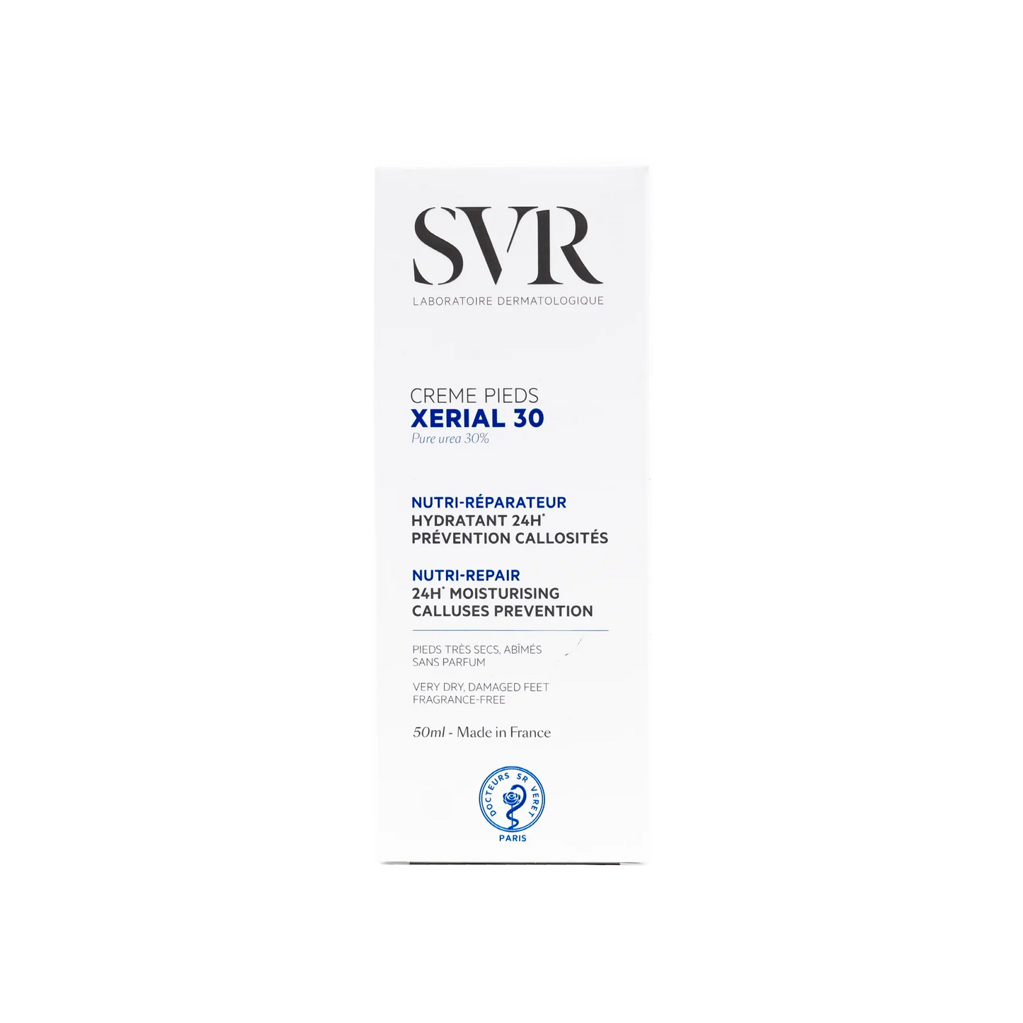 SVR Xerial 30 Cream Pieds 50Ml