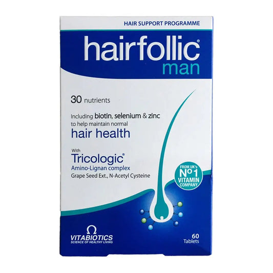 Vitabiotics Wellman Hair Follic Tricologic 60Tab
