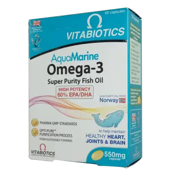Vitabiotics Aquamarine Omega-3 60CAP