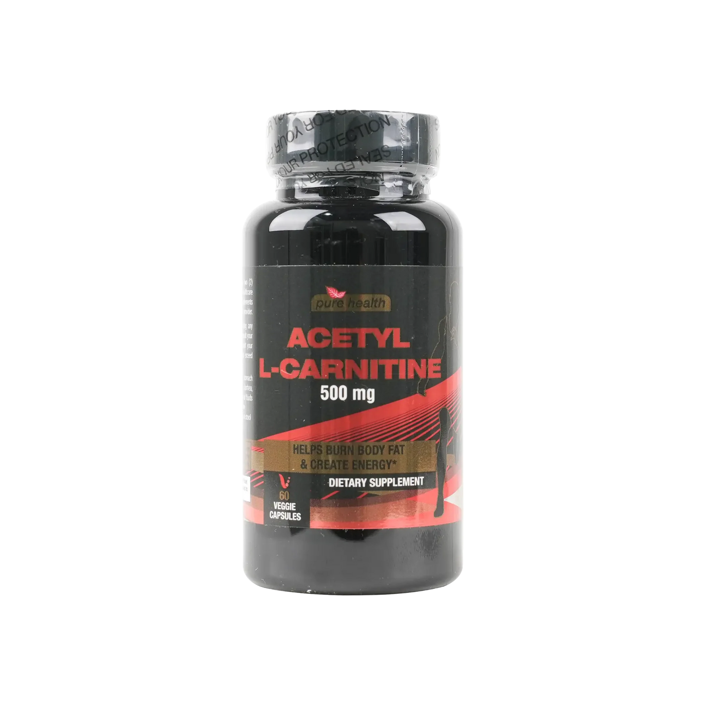Pure Health Acetyl L-Carnitine 500Mg 60 Veggie Cap