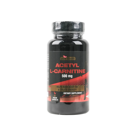 Pure Health Acetyl L-Carnitine 500Mg 60 Veggie Cap