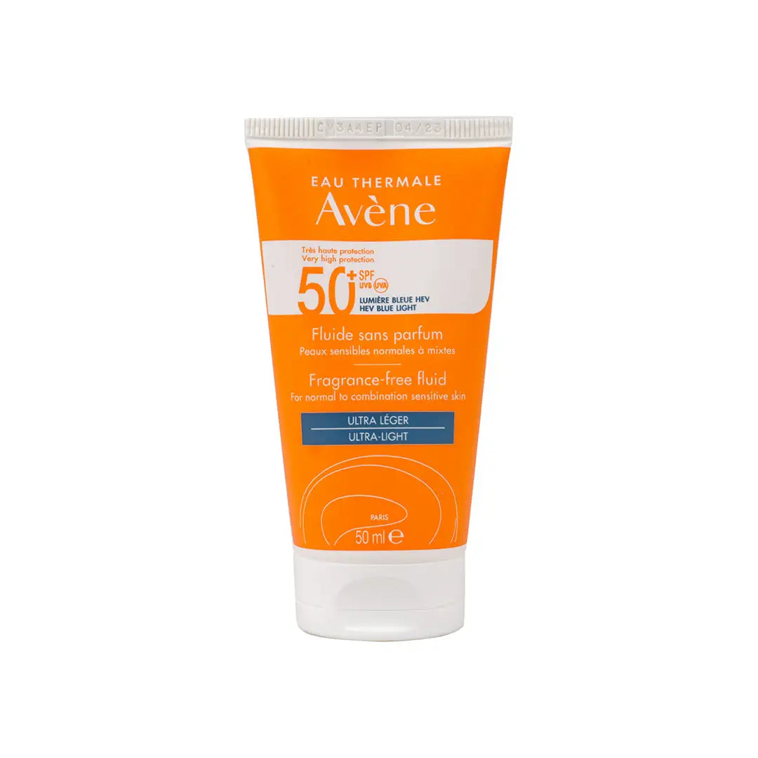 Avene Very High Protection SPF50 Fragrance Free Fluid 50Ml
