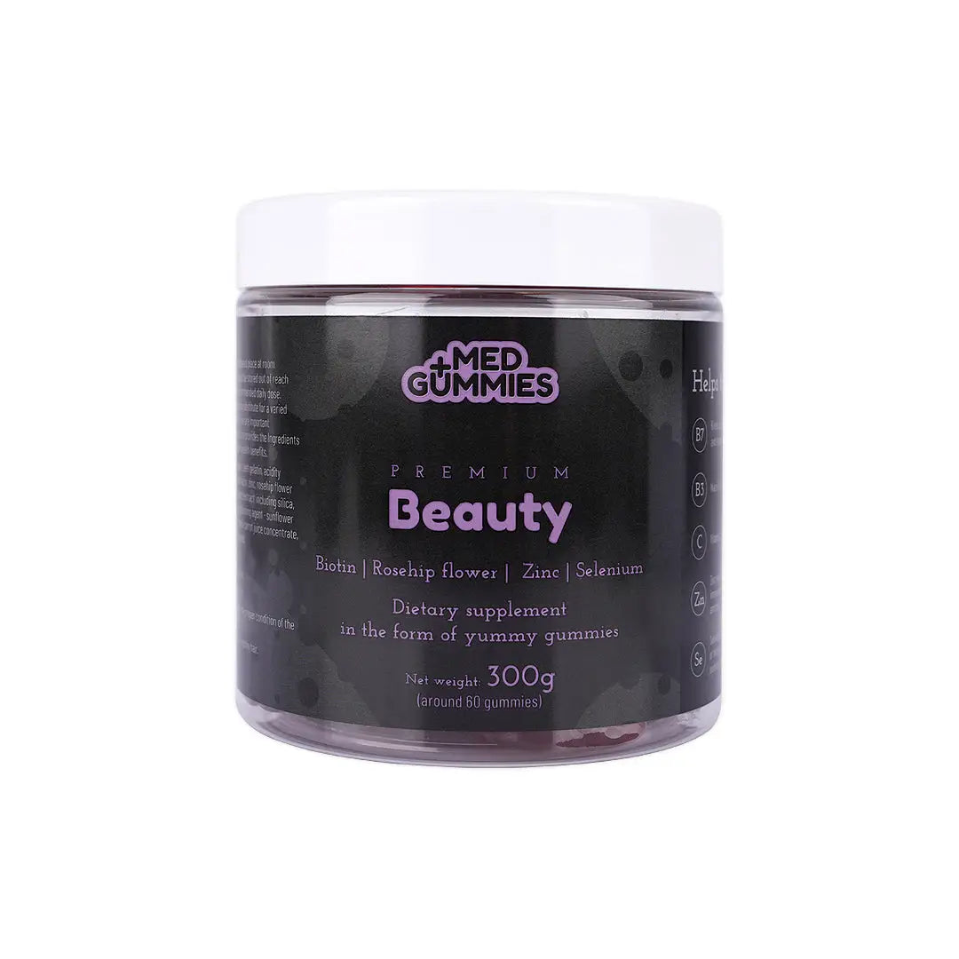 Fit 4 Life +Med Gummies Premium Beauty 300G 60 Gummies