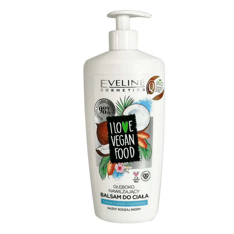 Eveline I LOVE VEGAN FOOD Nourishing Body Balm kokos 350 ml