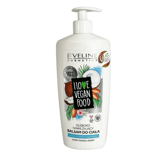 Eveline I LOVE VEGAN FOOD Nourishing Body Balm kokos 350 ml