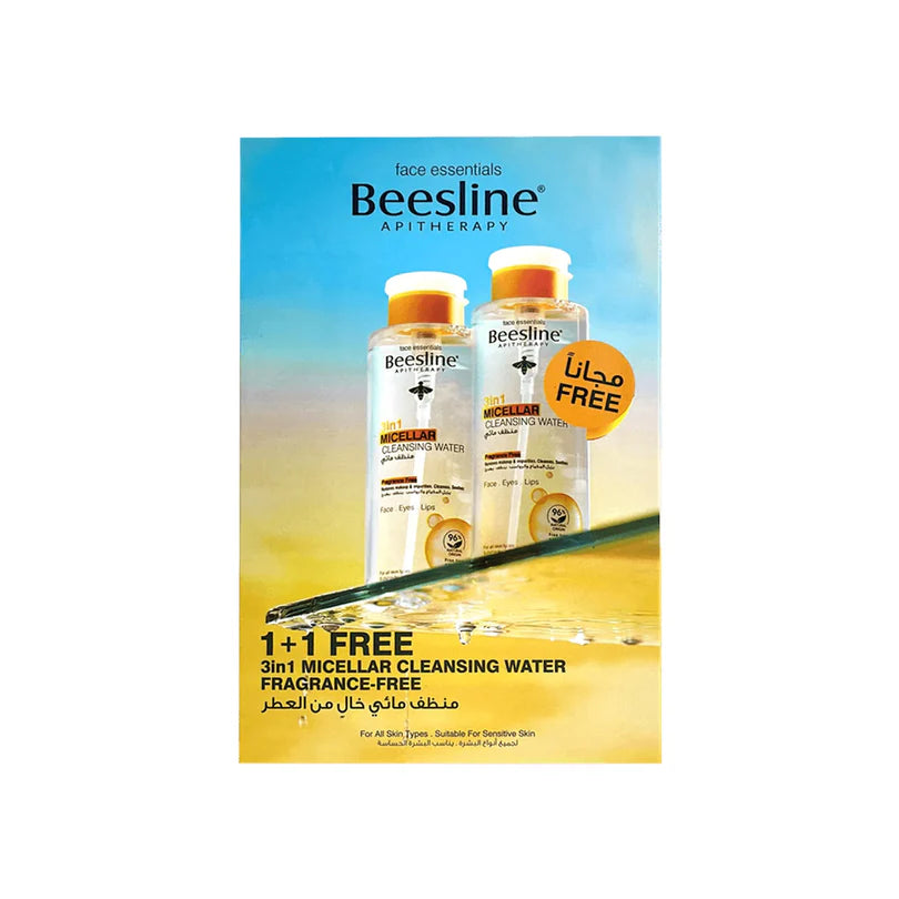 Beesline 3in1 Micellar Cleansing Water 2x400 ml 1+1 Free