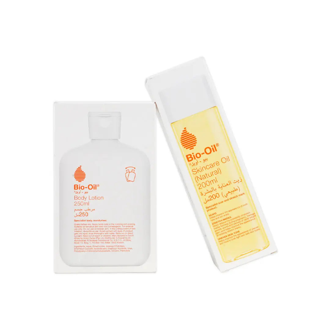 Bio Oil Body Lotion + Natural Oil 200 Set