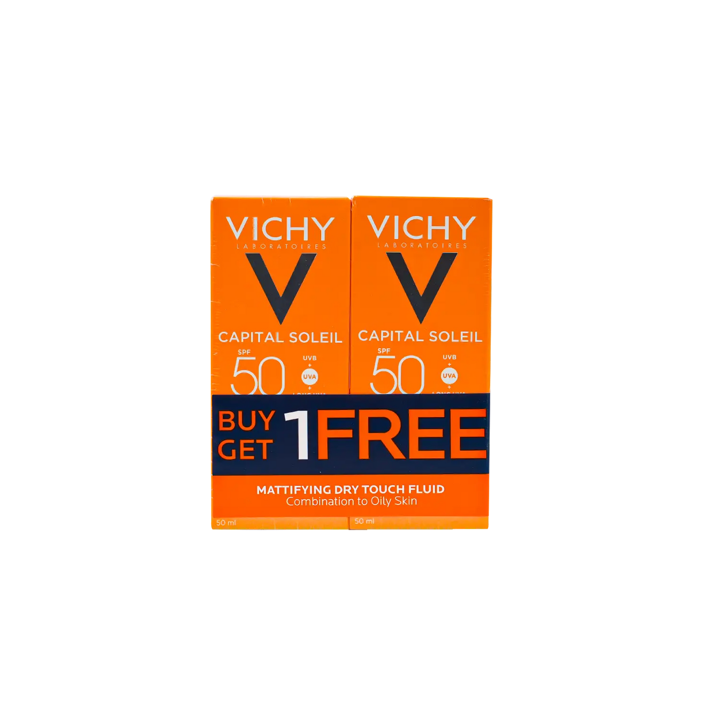 Vichy Capital Soleil SPF50+ Mattifying Dry Touch Fluid 1+1