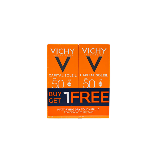 Vichy Capital Soleil SPF50+ Mattifying Dry Touch Fluid 1+1
