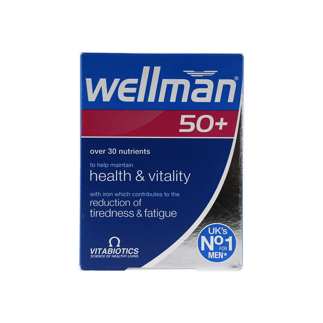 Vitabiotics Wellman 50+ Tabs 30
