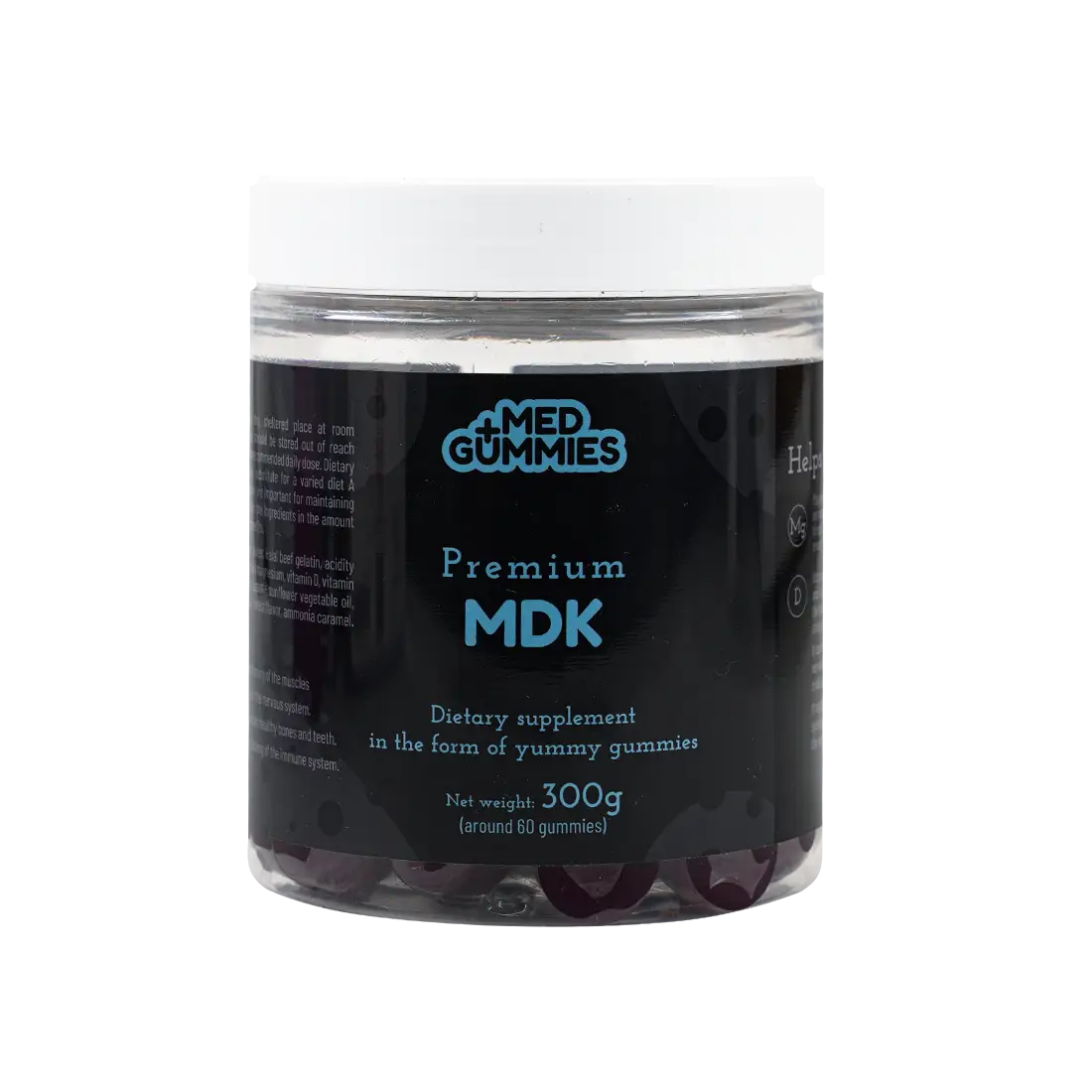 Fit 4 Life +Med Gummies Premium MDK 60 Gummies