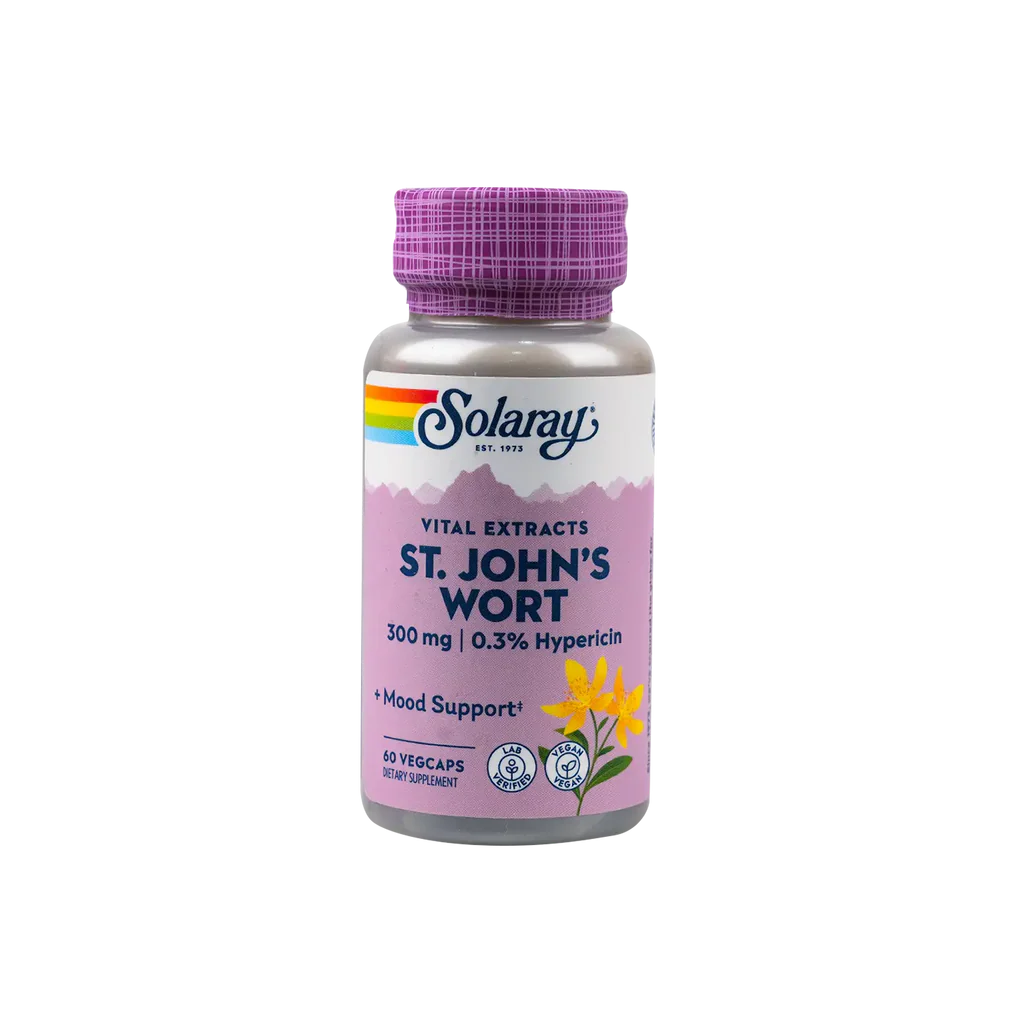 Solaray St.Johns Wort 300mg 60vegcap