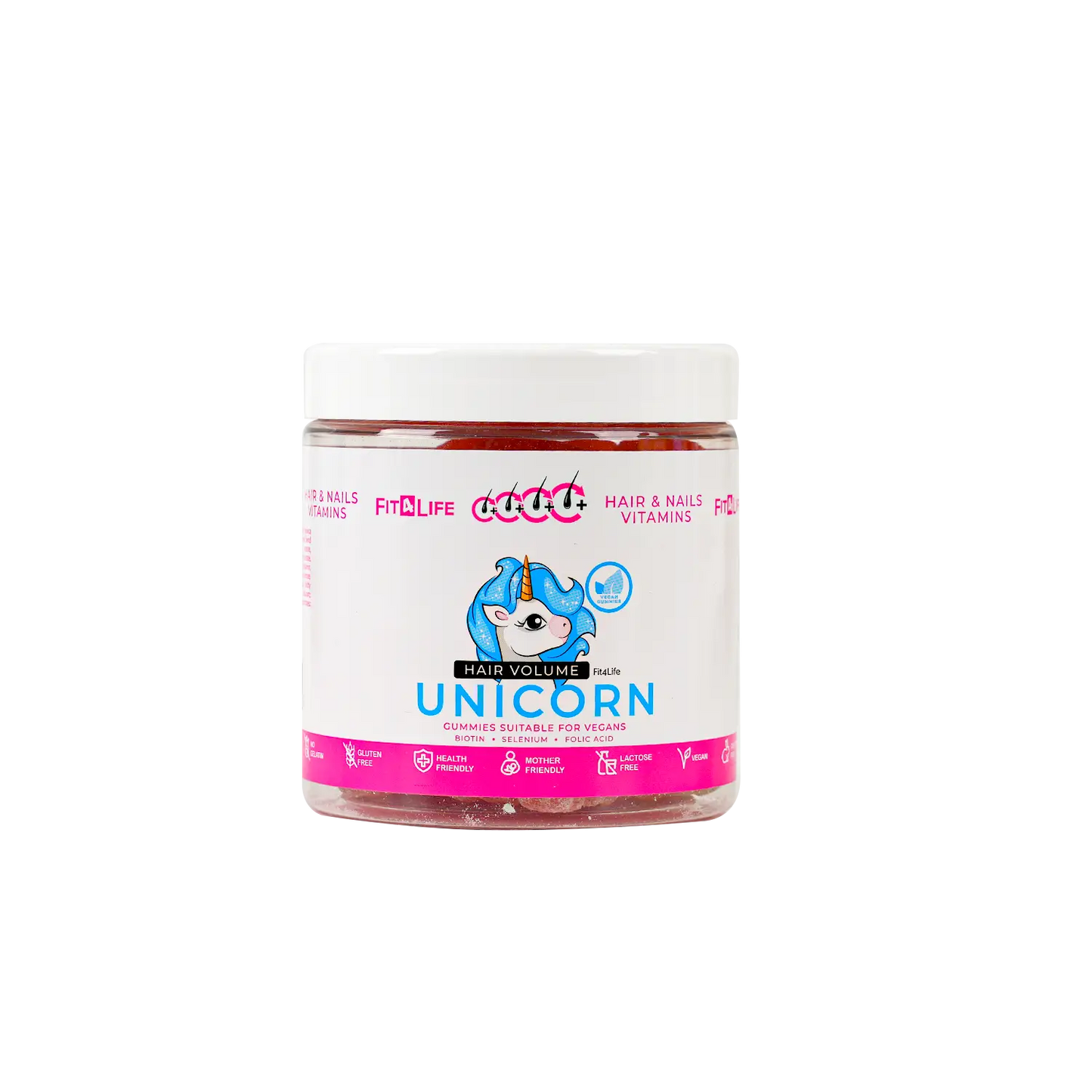 Fit 4 Life Hair Volume Unicorn 300G 60Gummies