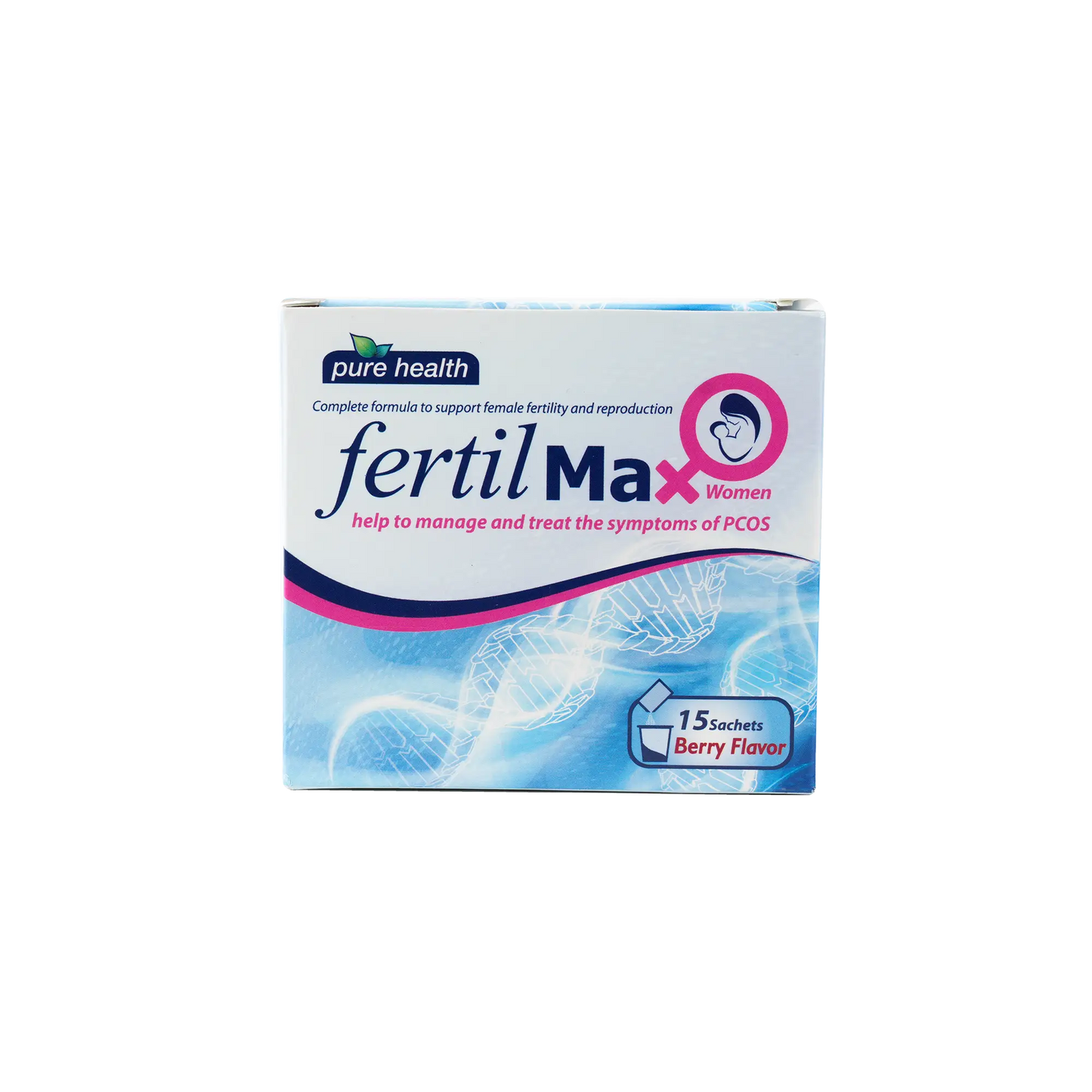Pure Health Fertil Max For Women 15 Sachets-Berry Flavor
