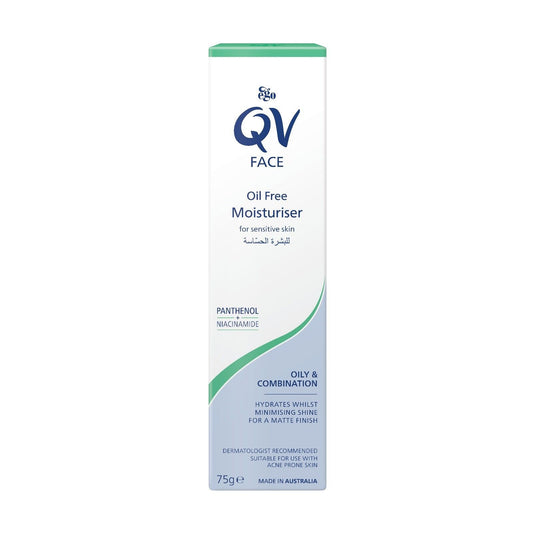 Qv Face Oil Free Moisturizing Cream 75Gm
