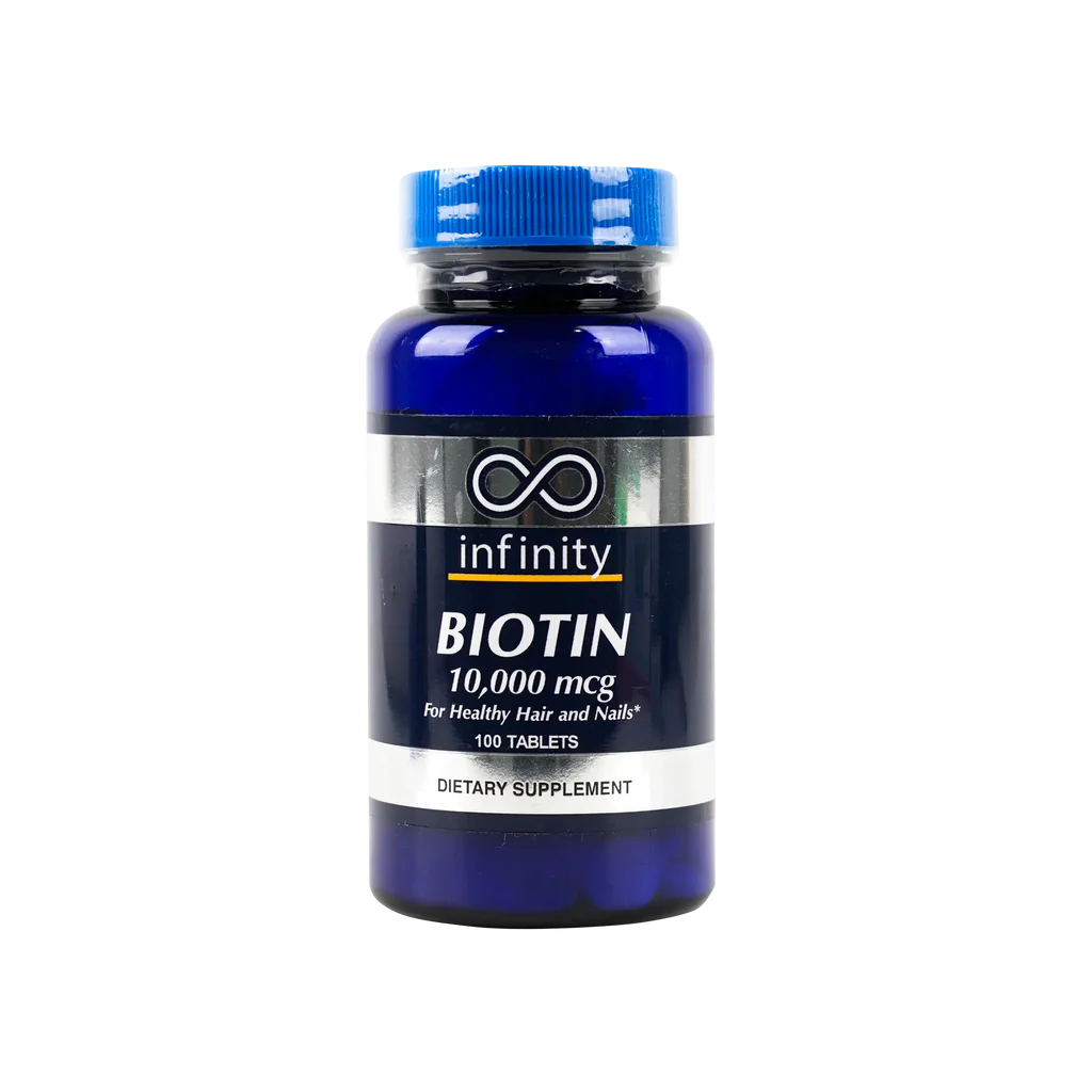 Infinity Biotin 10,000 Mcg 100 Tablets