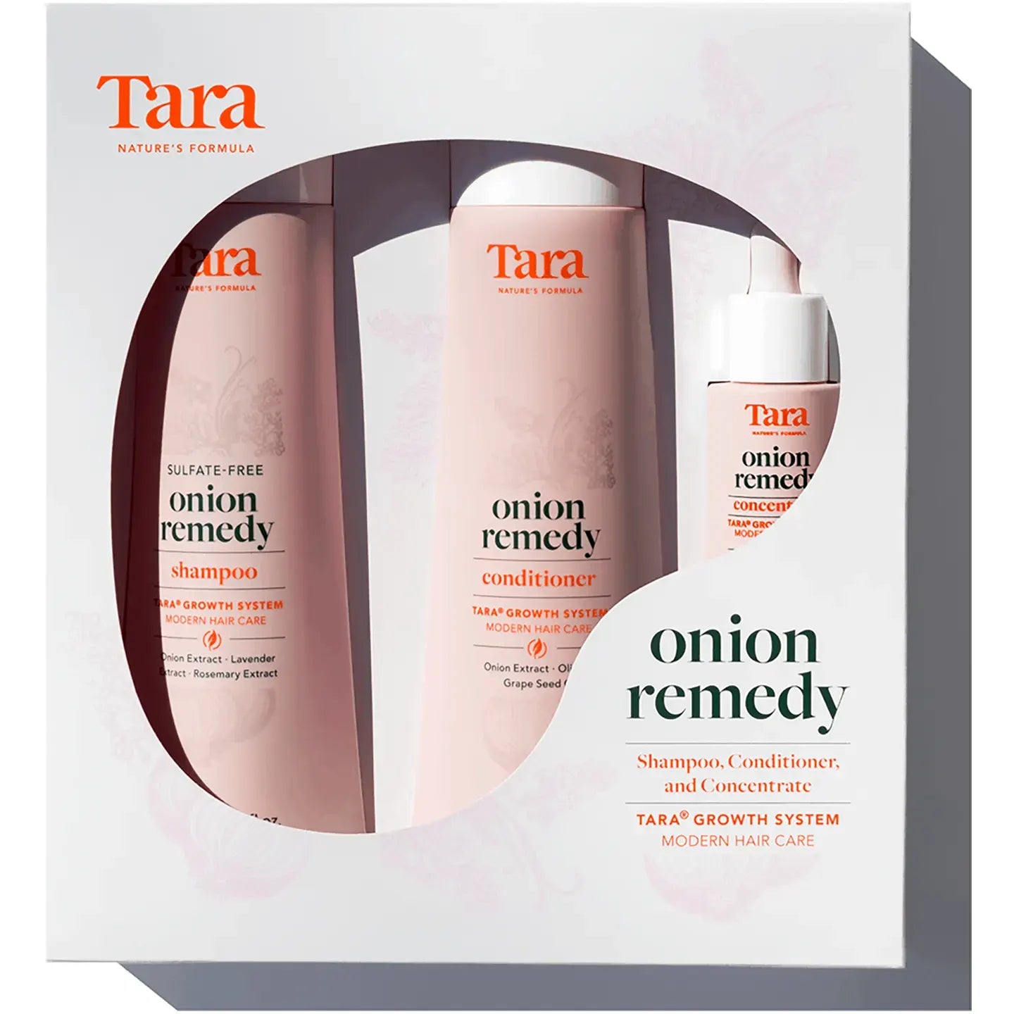 Tara Onion Remedy Hair Groth System Kit