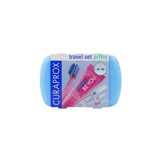 Curaprox Travel Set Ortho-Blue