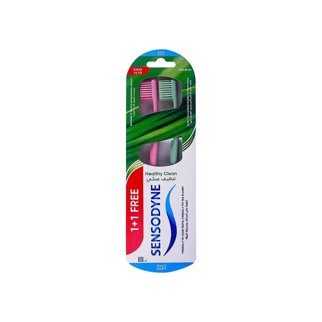 Sensodyne Healthy Clean Toothbrush Soft 1+1